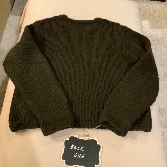 JCrew Brown XL Knit Sweater Quality Scandi Coastal Grandpa Normcore Y2K - Picture 5 of 5